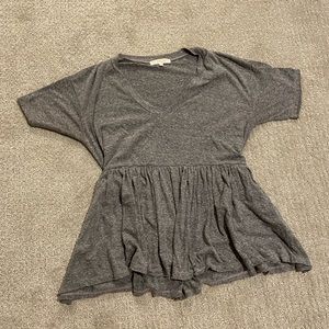 Babydoll short sleeve v-neck